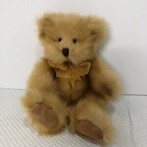 Russ Berrie "Pennington" Caramel Plush Teddy Bear